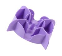 BESPORTBLE 3pcs Slow Feeder Dog Bowls Soft Silicone Insert for Slow Eating Issues Fit for Cats and Dogs Easy to Clean Design