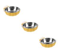 BESPORTBLE 3pcs Small Dog Bowls for Puppies Crate Dog Bowl Detachable Bottle Design Pet Accessory for Rabbit