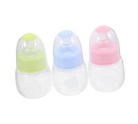 BESPORTBLE 3pcs Small Milk Bottle Pp Boy Girl Feeding Bottle Travel Feeder for Newborn Rice Cereal