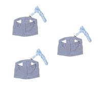 BESPORTBLE 3pcs Small Pet and Leash Cotton Vest for Guinea Pig Chinchilla Comfortable Walking Accessory s Chest
