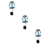 BESPORTBLE 3pcs Small Pet Vest Traction Rope and Breathable for Comfortable Walking Material