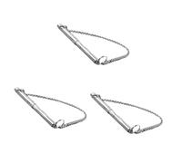 BESPORTBLE 3pcs Sound Dog Training Whistle Dog Barking Trainer Stainless Steel for Positive Reinforcement
