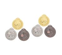 BESPORTBLE 3pcs Sports Medal Award Medals for Basketball Competitions and Festivals for Rewarding Achievement and Encouraging Dreams