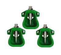 BESPORTBLE 3pcs Stainless Steel Automatic Drinking Bowl for Pigs Sheep Goats Farm Water Feeder Float Valve Sturdy Easy to Clean