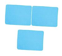 BESPORTBLE 3pcs Summer Ice Silk Pet Cooling Mat Washable Dog Bed Cushion for Home Travel Lightweight Multi-functional Cooling Pad for Dogs Cats