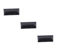 BESPORTBLE 3pcs Sunglasses Case Portable Sunglass Case Car Sunglass Holder Organizer Chain Phone Double Eyeglass Case Jewelry Goggles Case Sunglass Travel Case Eyeglasses Case Cases Black