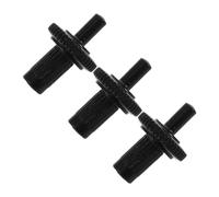 BESPORTBLE 3pcs Thread Electric Guitar Bridge Studs for Precise String Action Adjustment Metal Mounting Screws Compatible with Various Bridge Saddles Replacement Accessories for Electric