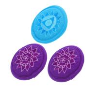 BESPORTBLE 3Pcs Tibetan Singing Bowl Cushions Meditation Pads for Buddha Sound Bowls Wear-resistant Cushions Prevent Movement and Protect for Mindfulness Practice
