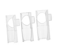 BESPORTBLE 3Pcs Transparent Flute Blower Aid for Bamboo Dizi Flutes Keys Portable Mouthpiece Accessory for Beginners Enhances Sound Control Pitch Precision and Practice Efficiency