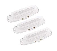 BESPORTBLE 3pcs Transparent Humbucker Bobbin Guitar Screw Side for Pickup Makers Durable and Easy to Install Guitar Accessories for Custom Pickups