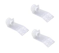 BESPORTBLE 3pcs Turtle Tank Accessories Acrylic Basking Platform Floating Pier Suction Cups Easy to Design Fresh Salt Water Safe