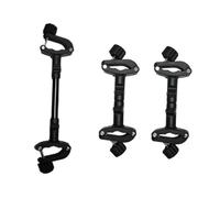 BESPORTBLE 3pcs Twin Baby Stroller Connector Adjustable Pram Connectors for Outdoor Use, Sturdy Anti-Rust Iron and Plastic Material Compatible with Baby Cart and Stroller