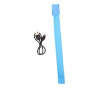 BESPORTBLE 3pcs USB Rechargeable LED Glowing Bracelet for Night Running and Outdoor Sports High Visibility Flashing Wristband for Cycling Camping Bars Concerts and Parties Blue Light Wrist