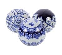 BESPORTBLE 3pcs Vintage Home Decor Floating Pool Ornaments Stylish Decorative Spheres for Aquariums Fish Tanks and Centerpieces Non-fading Design for Use Random Style