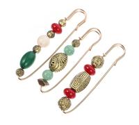 BESPORTBLE 3Pcs Vintage Womens Brooch Alloy Breast Pins with Enamel Detail Stylish Lapel Pins for Cardigans and Jackets Decorative Accessories for Gifts and Everyday Wear