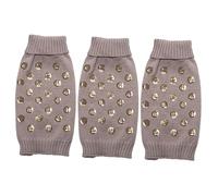 BESPORTBLE 3pcs Warm Pet Clothing Dog Sweater for Autumn Winter Puppy Coat Dog Hoodies Miniature Dachshund Coats Size Xxs (grey)