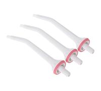 BESPORTBLE 3pcs Water Flosser Jet Tip Replacements for Oral Irrigator Plastic Heads for Deep Teeth Cleaning and Orthodontic Care Efficient Water Flow Nozzles for Home Dental Hygiene