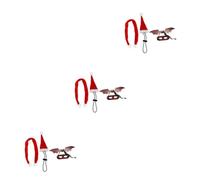 BESPORTBLE 3sets Bearded Dragon Leash Harness Lizard Leashes for Bearded Dragon Christmas Pet Accessory Reptile Pet Supplies Outdoor Towing Rope