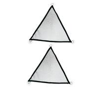 BESPORTBLE 3sets Bearded Dragon Pet Hammock Reptile Hanging Bed Triangle Shape Lizard Lounger Pet Supplies 2pcs*3