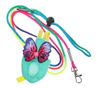 BESPORTBLE 3sets Bird Diaper Flight Suit for Parrots Reusable Cockatiel Clothing with Leash Practical and Pet Bird Nappy Clothes for Outdoor Activities and Training