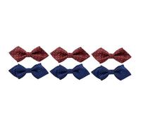 BESPORTBLE 3sets Cat Dog Bow Ties Christmas Collar Bow Tie Pet Necklace Durable Easy to Wear 2pcs*3 Random Style