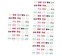 BESPORTBLE 3sets Elegant Bowknot Pet Hair Tie Dog Hair Accessory for Grooming Bow for Tiny Dogs 40pcs*3
