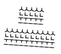 BESPORTBLE 3sets Fish Tank Hose Adapter Aquarium Airline Tubing Connector Plastic Connector for Oxygen Aeration Easy to Install 20pcs*3