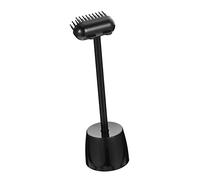 BESPORTBLE 3sets Multi-functional Cat Grooming Brush Storage Base Portable Pet Massage Comb for Hair Ergonomic Design Material for Relaxing Pets