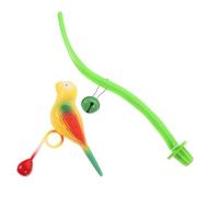BESPORTBLE 3sets Parrot Perch Toy Stand for Parakeets Budgies Engaging Bird for Cage Use Fun Safe Toy to Relieve Boredom and Keep Birds Entertained