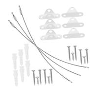 BESPORTBLE 3sets Proofing Furniture Straps Adjustable Anti-tip Furniture Anchors Safety Brackets for Boy Girl Essential Boy Girl Protection for Shelves Cabinets Dressers