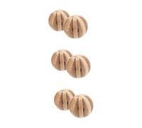 BESPORTBLE 3sets Rabbit Toys Boredom Breaker Natural Wood Chewing Toy for Small Animals 2pcs*3