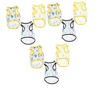 BESPORTBLE 3sets Sleeveless Dog Shirts Pet Vest Cooling Feature Summer Dog Vest 3 Styles Easy to Wear 3pcs*3