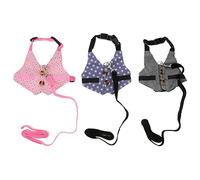 BESPORTBLE 3sets Suit and Leash Stylish Vest for Small Pets for Weddings and Parties Lightweight and Easy to Clean for Outdoor Activities