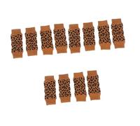 BESPORTBLE 3sets Unique Pattern Dog Socks Warm Stockings Dog Leggings Easy Wash Size Xl Leopard 4pcs*3