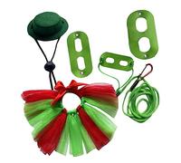 BESPORTBLE 3sets Xmas Lizard Leash Bearded Dragon Harness Traction Rope Reptile Supplies for Christmas