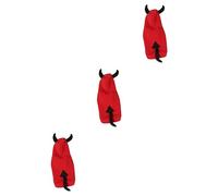 BESPORTBLE 3st Pet Dog Festival Devil Transformation Costume Halloween Dog Clothes Puppy Kit Dog Sweatshirts Small Puppy Jumper Clothing for Pets Puppy Hoodie Plush Red
