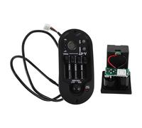BESPORTBLE 4-band Eq Preamp Pickup for Acoustic Electric Guitar with Lcd Screen, Piezo Preamp Equalizer System for Performance and Recording, Musical Instrument Hardware Accessory