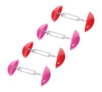 BESPORTBLE 4 Pairs Adjustable Mini Shoe Stretcher Shoe Expander Portable Anti-slip ABS Aluminium for Travel, Women and Men