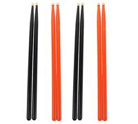 BESPORTBLE 4 Pairs Pairs Drum Sticks - 5a Classic Maple Wood Tips Drumsticks - Wood Tip Drumstick Mallet For Adults Kids And Beginners