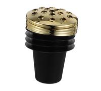 BESPORTBLE 4 Pcs Grave Flower Holders with Lotus Design, 16 Holes Plastic Memorial Vase for Cemetery and Memorial Sites, Lightweight and Elegant Floral Vases for Graveside Flower
