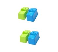 BESPORTBLE 4 pcs Snow Brick Maker Molds with Handle for Sand and Snow Castle Brick Building Blocks for Fast Fort Construction Random Vibrant Colors Outdoor Fun Winter and Summer Random Color