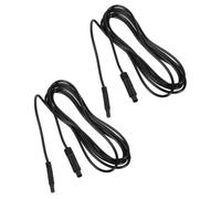BESPORTBLE 4-Pin Car Dash Cam Extension Cable 2Pcs for Rearview Backup Camera with Reliable Connection for Vehicle Reversing and Parking