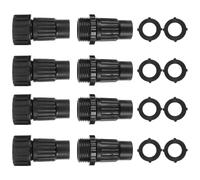 BESPORTBLE 4 Set Garden Hose Faucet Adapter Expandable Hose Connector Water Outlet Connector Plastic Drip Irrigation Pressure Regulator Outdoor Hosepipe Adapter