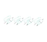 BESPORTBLE 4 Sets Cat Harness Leash Kitten Leash and Harness Set Escape Proof Lightweight Compact Design