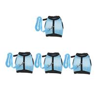 BESPORTBLE 4 Sets Guinea Pig Harness Hamster Pulling Ropes Decorative Leash Portable Sunburn Protection