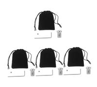 BESPORTBLE 4 Sets Tuning Fork Feet Accessory for Meditation and Yoga and Simple Design to Enhance Healing and Relaxation Compatible with Various Tuning Forks for Stress Relief and Calm