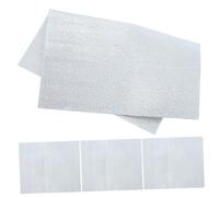 BESPORTBLE 4 Sheets Beehive Insulation with Fireproof Aluminum Reflective Film Pearl Cotton Heat Shielding for Beekeeping Temperature Control and Durable Protective Barrier