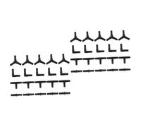 BESPORTBLE 40 Pcs Tee Adapter Oxygen Tubing Hose Air Tubing Adapter for Aquarium Fish Tank Airline Connector Y Shaped Tubing Connector Fish Tanks Accessories Air Pump Accessories Kit Abs