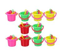 BESPORTBLE 40Pcs Beach Sand Bucket Mini Bucket for Sand Play Tools for Boys for Beach and Backyard Fun
