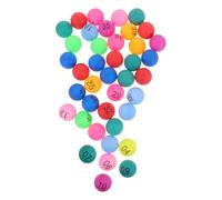 BESPORTBLE 40Pcs Bingo Prize Balls Vibrant Plastic Balls for Party Decorations Raffle Games and Events for Birthday Bar Parties and Gatherings